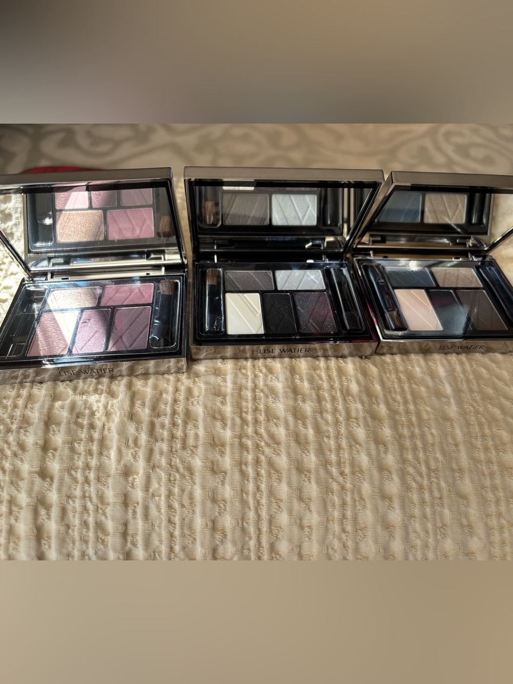 New Set of Lise Watier Eye Shadow Pallets